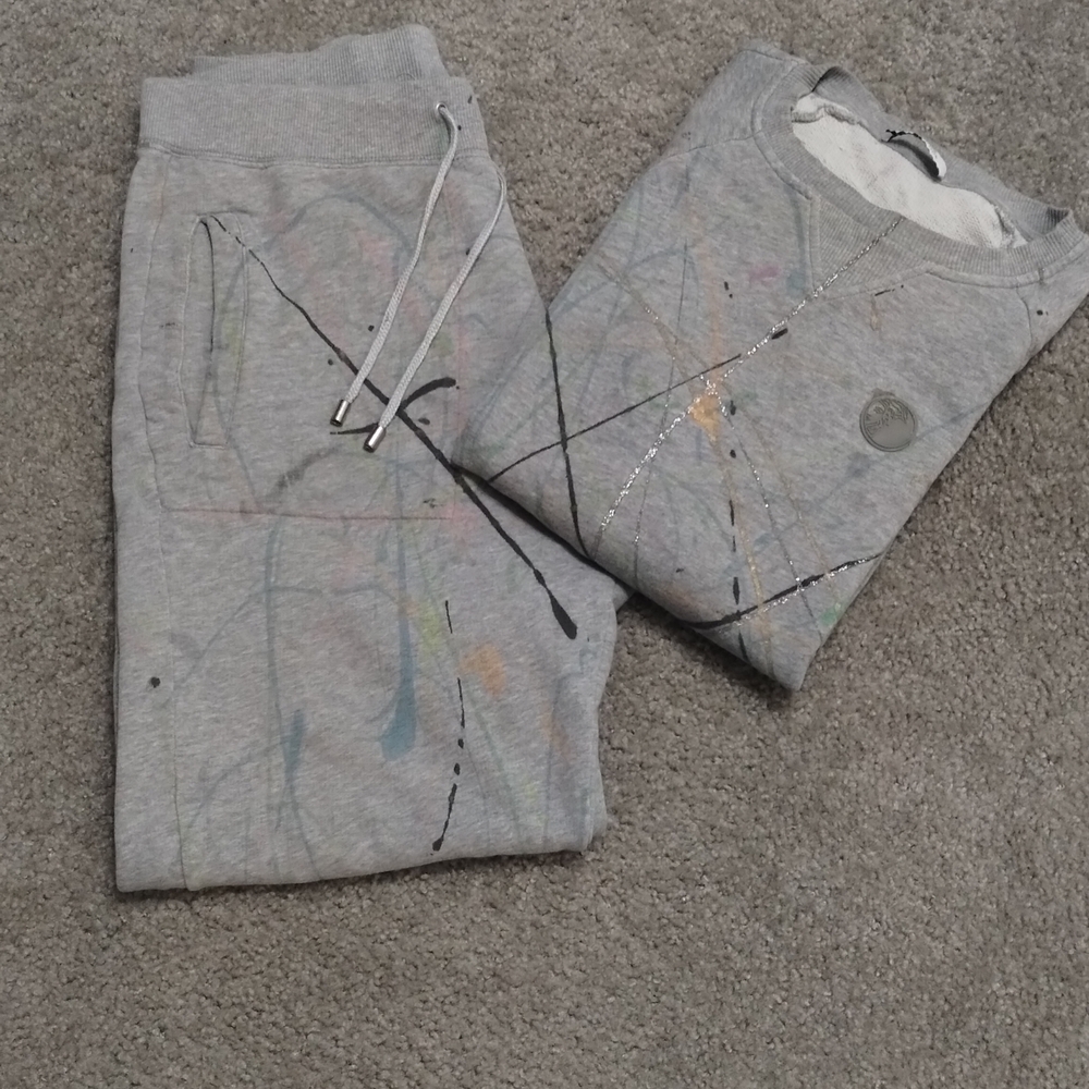 Versace Collection Gray Sweatsuit (Customer Paintjob) (M)
